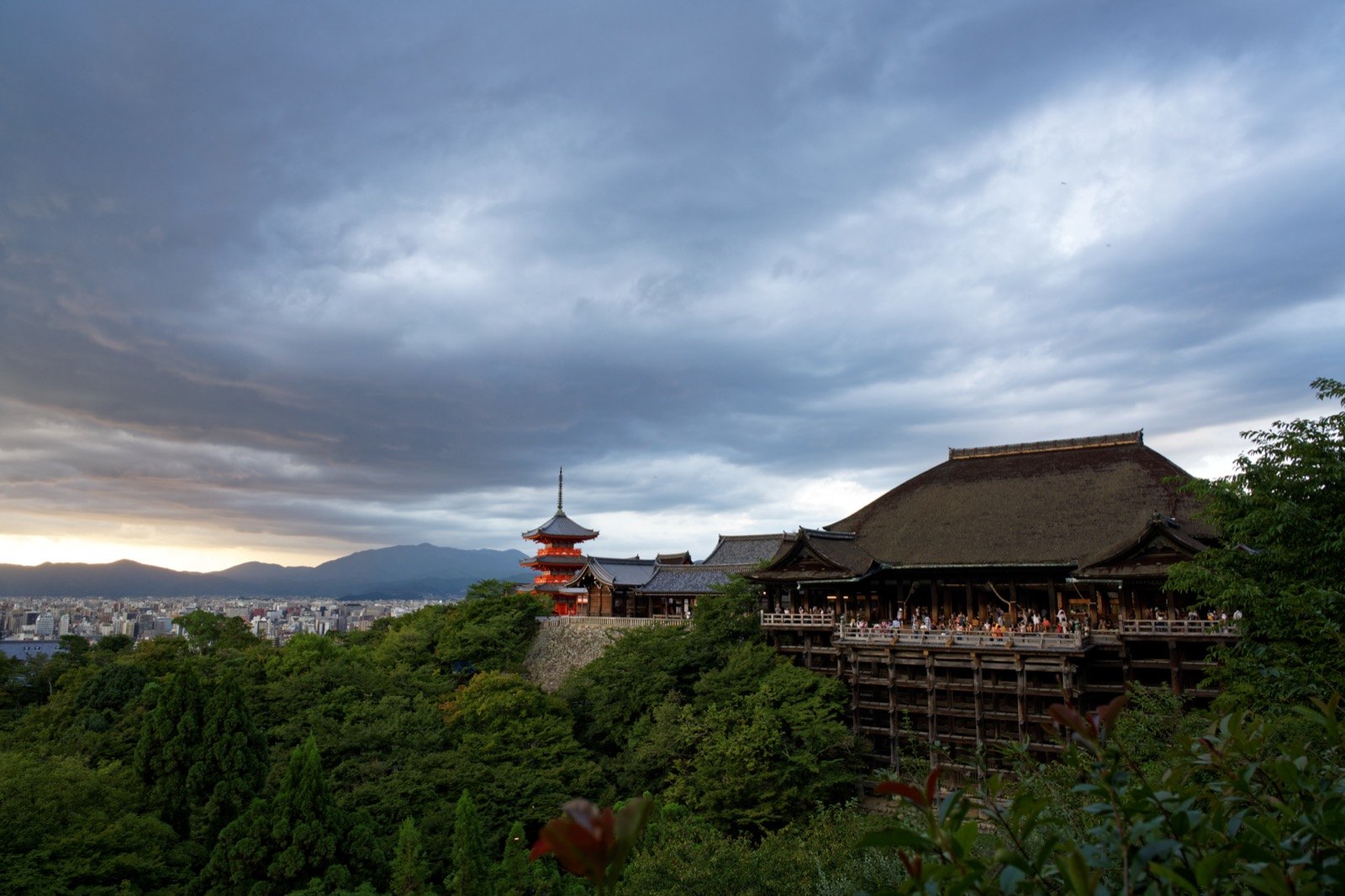 Photo of Kiyomizudera Temple, Japan (2016-08-25 17.36.38 by pang yu liu)