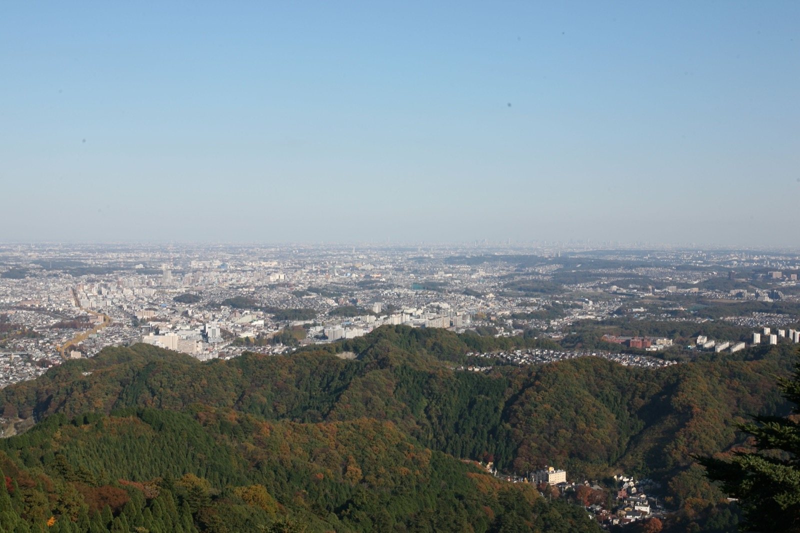 Photo of Mt. Takao, Japan (高尾山からの風景 by くろふね)