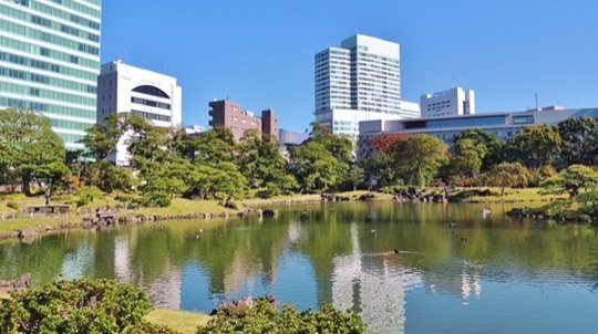 Photo of Kyu Shiba Rikyu Garden, Tokyo, Japan